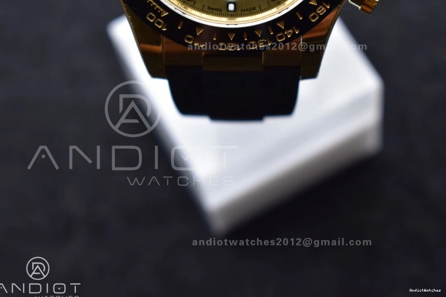 Steel flex 765 Daytona Best Stretchable Oyster 904L Strap 116518 YG Edition Dial 1:1 on DD VSF 0716